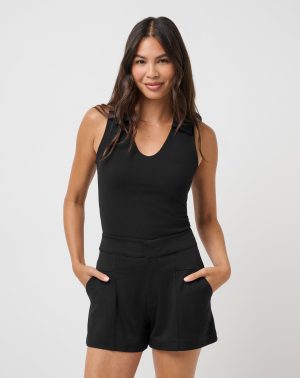 Friday Doubleknit Sleeveless Polo