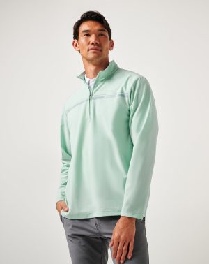 Upgraded Chest Stripe Quarter Zip