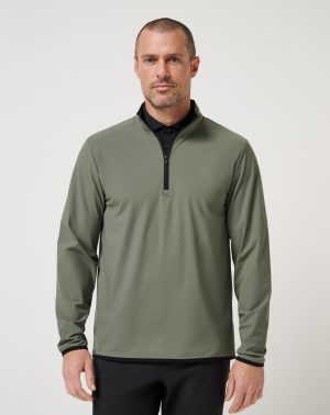 Out Of Pocket Hooded Quarter Zip