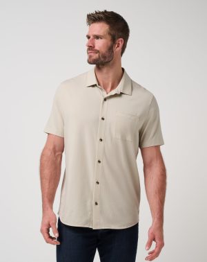 Cabana Jacquard Button-Up
